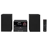 Jensen Professional JBS-500 Modernes Bluetooth-Stereo-Musiksystem, Stereoanlage, Heim-CD-Player,...