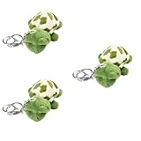 WOFASHPURET 3stücke Schildkröten Schlüsselanhänger Lustiger Tortoise Keyring Dekorativer...