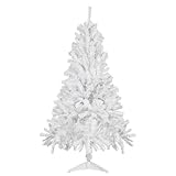 CCLIFE Künstlicher Weihnachtsbaum Nordmanntanne, 150cm, 380 Astspitzen, Tannenbaum Klein,...