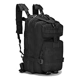 25L Militär Rucksack Wasserdichter Outdoor Herren Rucksack MOLLE Bundeswehr Taktischer Rucksack...
