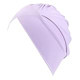 Cap Kinder Mädchen 3 Jahre Coole Mützen Frauen muslimischer Turban Solid Hair Bonnet Head Scarf...