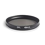 Ares Foto® CPL Zirkular-Polfilter Polarisationsfilter, optisches Glas & Aluminium. Für Canon Sony...