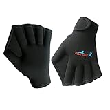 Schwimmhandschuhe, ZoneYan Erwachsene Swim Gloves, Neoprenhandschuhe mit Webbed Finger Swimpaddles,...