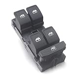 RuiWen VWWS018 Fensterheberschalter, kompatibel mit VW Golf 2014-2020, GTI 2015-2020, Jetta...