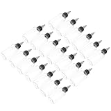 GARVALON 20 Stück Nachfüllbare Quetschflaschen 50 Ml aus Pet Transparent mit Spitzkopf für...