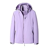 QINQNC Coat Women Langer Steppmantel Damen Winter Wool Winddichtes, atmungsaktives für Damen im...