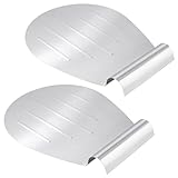 CHEUKYIU 2 PCS 26‎ x 32.5 x 3 cm Tortenretter, Silber Kuchenretter aus Edelstahl, Stabiler...