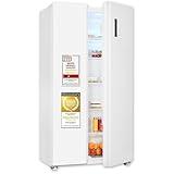 Exquisit Side-by-Side Kühl-Gefrierkombination, 442 Liter, No-Frost, LED-Display, 10 Ablagen, leiser...
