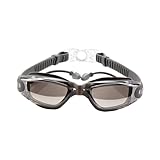 JISADER Schwimmbrille, Schwimmbrille aus weichem, Schwimmbrille zum Tauchen, Schwimmbad