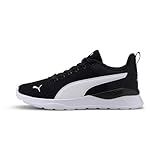 PUMA Unisex Kinder Anzarun Lite Jr Sneaker, Puma Black Puma White, 36 EU