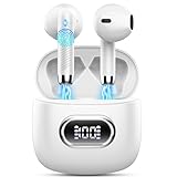 Bluetooth Kopfhörer, Kopfhörer Kabellos Bluetooth 5.3 In Ear Kopfhörer mit 4 HD Mic, 2024...