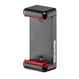 Manfrotto MCLAMP, universelle Smartphone-Halterung mit Gewindeanschlüssen, für iPhones, mit oder...