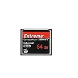 Extreme 64GB Compact Flash Speicherkarte, Original CF Karte für professionelle Fotografen,...