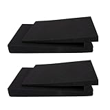 iplusmile 2 Stück Lautsprecher Schwammpolster 28X19X4cm Schalldämmmatten aus Akustikschaumstoff...