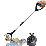 Générique Pick Up Stick Fänger | Greifzange faltbar LED Abfallsammler für Männer Behinderte...