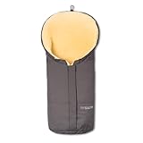 Hofbrucker Lammfell-Fußsack Eskimo für Babyschale, Kinderwagen, Buggy. Ab Geburt verwendbar....