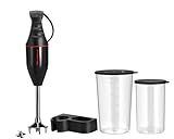 ESGE-Zauberstab Set M100 Design 901295, Hand - Stabmixer, Pürierstab, inkl. Becher-Set 600ml &...