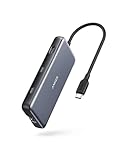Anker 555 USB-C Hub (8-in-1) PowerExpand USB-C Adapter, 100W Power Delivery, 4K 60Hz HDMI, 10Gbps...