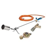 CFH Set Abflammgerät inkl. 5m Schlauch + Druckregler + Schlauchbruchsicherung