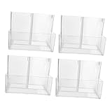 SHINEOFI 4 Stück Großer Stiftehalter Schreibtisch Organizer Multifunktionale Aufbewahrungsbox für...