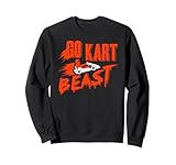 Go Kart Bestie Lustiger Rennsport Geschwindigkeit Humor Sweatshirt