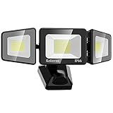 KELINVMI LED Strahler Außen 120W, 12000lm LED Flutlicht Außenleuchte, 4500K Warmweiß IP66 Außen...