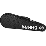 Raquex Elite Badminton- und Squashschlägerhülle – Tasche mit Tragegriff & Schultergurt – für...