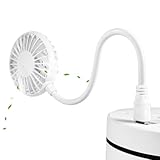 usefulbeauty Tragbarer USB-Lüfter - Wiederaufladbarer Leiser Persönlicher...