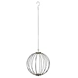 EGLO LED Fensterdeko hängend Mounty, Hängedeko Kugel, Dekoleuchte Weihnachten, Stahl in schwarz,...