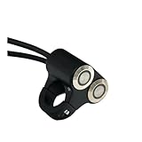 Motorrad-Lenkerschalter Druckknopf Schalter 22mm Lenker Motorrad Schalter ATV Roller Scheinwerfer...