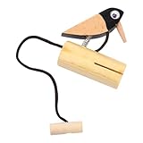 ORFOFE Holzschlaginstrument Holzspecht Form Percussion Frühe Musikbildung Geschenk für Jungen...