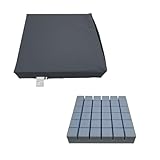 TAKIMED Anti-Dekubitus-Kissen aus puleurethan-Schaum mit wasserdichtem Bezug mit 36 Elementen 42x42...