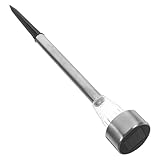 TOYANDONA Solar Gartenleuchte mit Erdspieß Außenleuchte für Hof und Weg Warmweiße Solar...