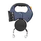 Leine für Hunde, einziehbar, um 360 Grad drehbar, Hundeleine für Haustiere von Duals | Laufleine...