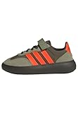 adidas Unisex Kinder BARREDA Decode Shoes Children, Olive strata/Impact orange/Tent Green, 34 EU