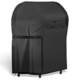 AZOMKER Grillabdeckung Wetterfest, Abdeckung Grill, Abdeckhaube Gasgrill, Grillhaube (77 * 67 * 110...