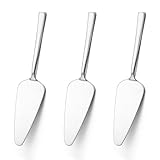 Herogo Tortenheber aus Edelstahl, 3 Stück Tortenschaufel Kuchenheber mit gezackten Kanten zum...