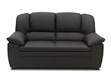 DOMO. collection Sofa Ambato, Leder 2-Sitzer in klassischem Design, 2er Couch in Leder-Optik,...