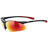 uvex sportstyle 223 - Sportbrille für Damen und Herren - verspiegelt - druckfreier & perfekter Halt...