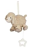 Sterntaler Spieluhr S Schaf Flocke - Baby Spieluhr aus weichem Stoff - Kuscheltier zum Anbinden Dank...