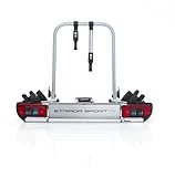 Atera 022684 PKW Fahrradträger Strada Sport 2, Auto-Kupplungsträger leicht mit Rückleuchten -...