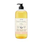 PLANTAWA Süßes Mandelöl 1L mit DOSER | Mandel Körperöl 100% natürlichen pflanzlichen Ursprungs...