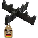 Fugenkreuz Terrassenplatten 50 Stück - 3mm - 15mm Höhe - Abstandshalter Kunststoff mit...