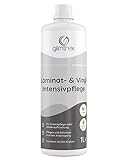 glimtrex Laminat Pflege & Vinyl Pflegemittel (1,0l) - Intensivpflege für reduzierte Abnutzung -...