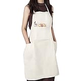 conda Artist Apron with 3 Pockets, Art Apron for Painter Women Men, Painting Smock Adult for School...