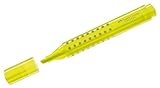 Faber-Castell 154307 - Textmarker Grip 1543, nachfüllbar, gelb