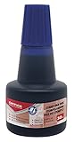 OFFICE PRODUCTS Stempelfarbe zum Nachfüllen für Stempelkissen/ 30 ml/Farbe: Blau/Universale...