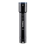 VARTA Taschenlampe LED inkl. 6x AA Batterien, Night Cutter F40 Premium Leuchte, Lampe 1000 Lumen...