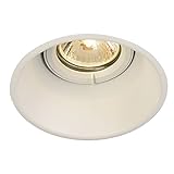 SLV LED Einbau-Strahler HORN-T, rund, schwenkbar | Dimmbare Deckenleuchten, Beleuchtung innen | LED...
