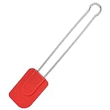 Westmark Koch- und Teigschaber mit Silikonkopf, Länge: ca. 28,5 cm, Groß, Silikon/Rostfreier...